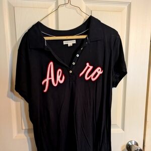 Aero button shirt sleeve